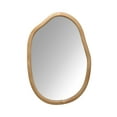 thumbnail image 6 of Wall Mirror Irregular Wall Mirror Decorative, Asymmetrical Mirror for Wall Decor, Wavy Accent Mirrors for Living Room Bathroom Bedroom Entryway, Abstract Irregular Shape Curvy Mirror, 32"x22",Decora, 6 of 12