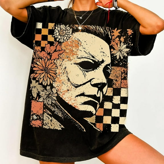 Halloween Fall Boho Horror Movie Shirt, Retro Halloween Shirt, Horror Movie Shirt, Horror Halloween , Scary Movie Shirt, Horror Shirt