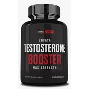Test Booster Maximum, Testosterone Booster Strength for Men - 90 Capsules