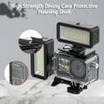 thumbnail image 3 of KGJQ Camera Dive Housing Case 40 Metres Waterproof Double Cold Boot Safety Latch Tricolor Filter Stainless Steel Buttons Diving Case Protective Housing Shell for Osmo Action 3, 3 of 8