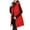 Red-winter vests women, variant on Dazajoo Women Long Puffer Vest Sleeveless Hooded Coat Winter Warm Quilted Jacket Thick Down Zip Up Outerwear with Pockets,Khaki,M
