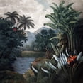 thumbnail image 3 of Thornton, Dr R 15x15 Black Modern Framed Museum Art Print Titled - Jungle View, 3 of 5