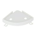 thumbnail image 3 of Holder Triangular Storage Rack Corner Shelf 33.5X24X4.5CM White, 3 of 8