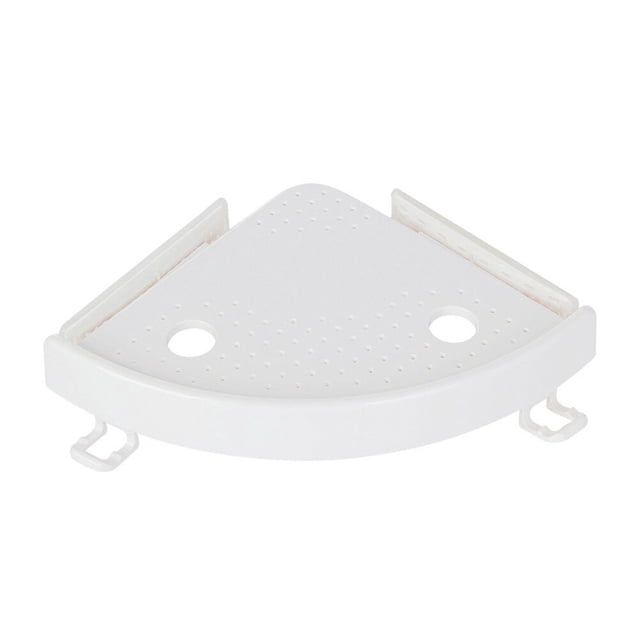 1 PC Cocina Triángulo Diseño Almacenamiento Rack Baño Almacenamiento Estante Tenedor de pared