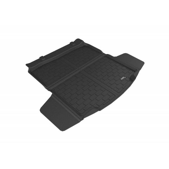 3D Maxpider 2016-2025 Fits Chevrolet Malibu Black Kagu Carbon Fiber Embossed Pattern Cargo Liner M1CH0771309