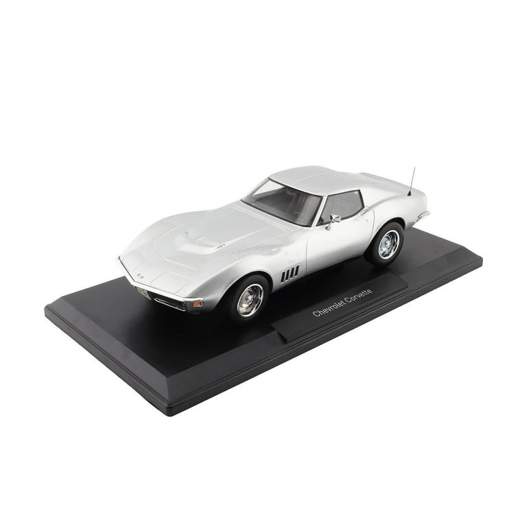 1969 Chevy Corvette Coupe, Silver - Norev 189032 - 1/18 1969 Chevy Corvette Coupe, Silver - Norev 189032 - 1/18