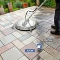 thumbnail image 2 of Costway 20" Pressure Washer Surface Cleaner Stainless Steel Power Cleaner Attachment, 2 of 9