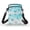 Beach Butterfly Pattern, variant on The Image of The British Flag Double Deck Shoulder Bag Stylish for Travel Daily Use