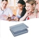 thumbnail image 4 of Matsuzay Caja de naipes ABS fácil de almacenar con accesorio de juego transparente estuche para baraja de naipes Almacenamiento y organización del hogar, 4 of 6