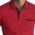 thumbnail image 5 of Vetsdori Mens Short Sleeve Tops Polo Summer Pullover Work Casual Pocket Trendy Plain Shirts for Men, 5 of 5