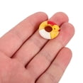 thumbnail image 2 of WASHWEPE 6Pcs Swimming Ring Props Duck Shaped Resin Decor for Friends, 2 of 8