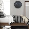 thumbnail image 4 of Reloj de pared silencioso - Alimentado por baterías de silicona premium - Redondo y fácil de leer Adepaton BST3001046-2, 4 of 6
