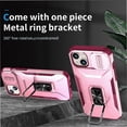 thumbnail image 2 of Funda para GANGXUN iPhone 14 Plus - Soporte metálico, Función magnética, Rosa, 2 of 5