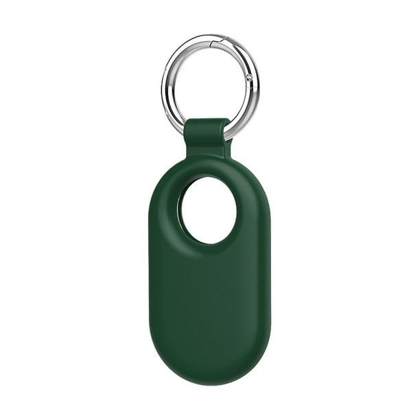 Inteprter Funda de silicona a prueba de golpes de gel de silicona para Smart Tag, amplia gama de aplicaciones, textura suave Electrónica verde