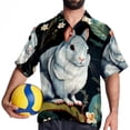 thumbnail image 4 of Tmall Men's Printed Casual Button Down Short Sleeve Beach Shirts, 4 of 6
