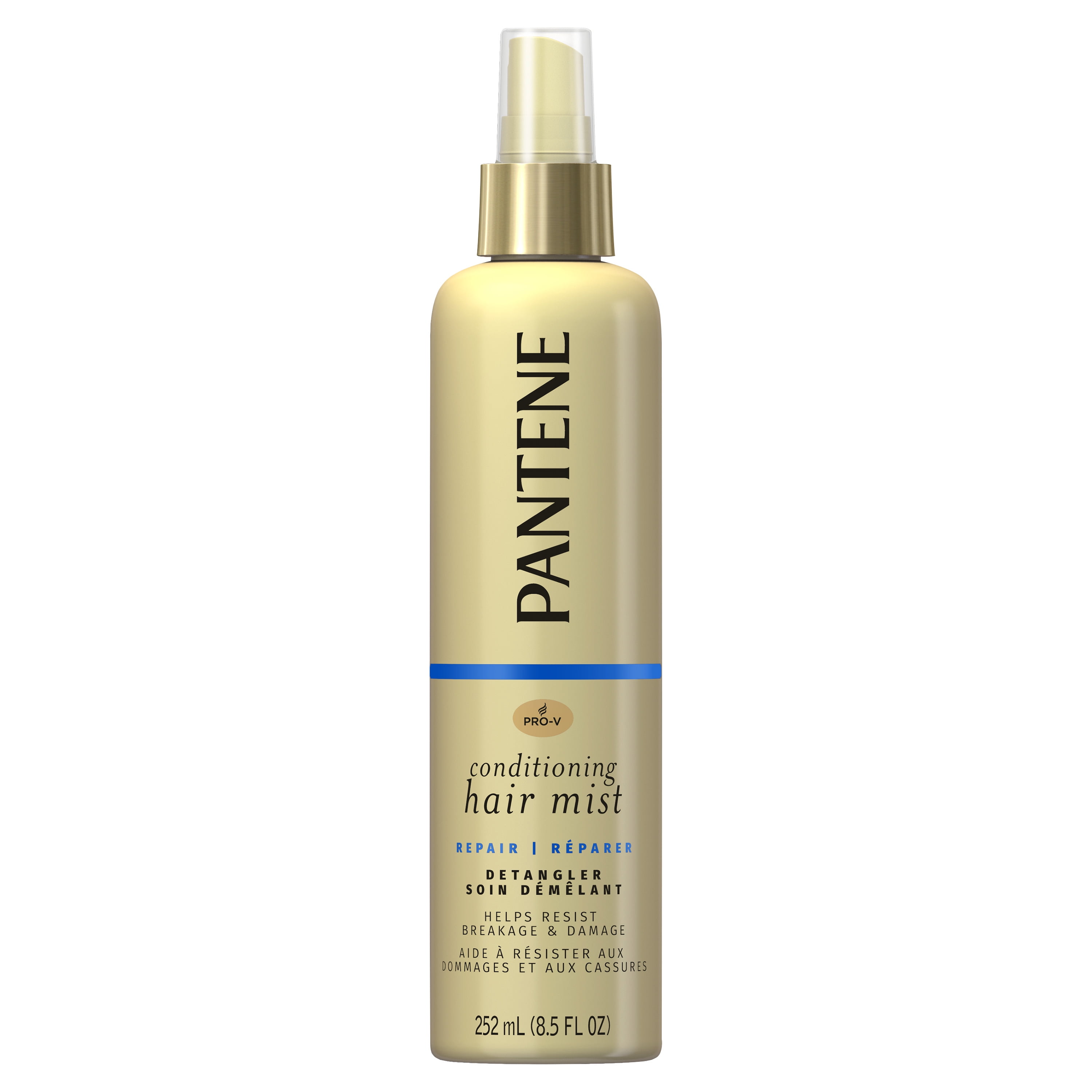Pantene ProV Hair Detangler Mist, Nutrient Repair & Protect, 8.5 Fl Oz