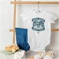 thumbnail image 4 of US Navy Logo Honor Courage Commitment Romper Boys or Girls Infant Baby Brisco Brands NB, 4 of 6