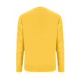 thumbnail image 7 of Kaemgyyd Women Casual Long Sleeve Sweaters Soft Loose Crochet Knit Pullover Solid Color V Neck Work Office Tunic Tops, 7 of 7