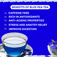 thumbnail image 7 of Danodia Foods Blue Pea Tea With Wild Hibiscus, Herbal Tea Blend, 7 of 7