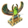thumbnail image 4 of Ebros Egyptian Winged Scarab Amulet Ankh Symbol of Rebirth Figurine Statue, 4 of 6