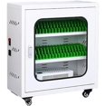 thumbnail image 1 of wonima02 Portable Cellphone Charging Locker,Cell Phone Charging Stations 6-60 Slots Cellphone Charging Station W/Wheels,Rechargeable Phones Locker Secure Phone Cabinet,40Slots, 1 of 1