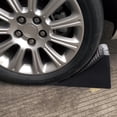 thumbnail image 2 of KAKOWELY 2pcs Trailer Wheel Chocks Trailer Chocks Rubber Wedge Motorcycle RV Wheel Chocks,6.3X"X3.66"X3.54", 2 of 5