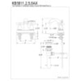 thumbnail image 4 of Kingston Brass KB5618AX 4 in. Centerset Bathroom Faucet, Brushed Nickel, 4 of 4