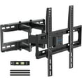 thumbnail image 1 of MOUNTUP Soporte de pared para TV con certificación UL, soporte de pared para TV de movimiento completo para la mayoría de televisores planos/curvos de 26 a 65 pulgadas, compatible con montantes de mad, 1 of 5