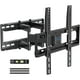 thumbnail image 1 of MOUNTUP Soporte de pared para TV con certificación UL, soporte de pared para TV de movimiento completo para la mayoría de televisores planos/curvos de 26 a 65 pulgadas, compatible con montantes de mad, 1 of 5