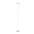 thumbnail image 1 of Ore International KTL-7935ESWH 72 in. Castor LED Torchiere Satin White Floor Lamp, 1 of 3