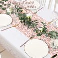 thumbnail image 5 of Hiroekza Disposable Plastic Tablecloth for Rectangle Tables - Plastic Waterproof & Oil Proof Table Cloths for Indoor/Outdoor Party/Event/Wedding/Birthday - 54 x108 Inch Table Cover Pink, 5 of 6