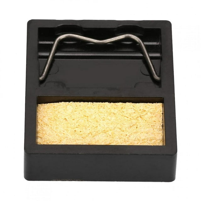 Soldering Iron Stand Holder, Metal Practical Stable Easy Operation Electric Soldering Iron Stand With Sponge For Industrial Home Use