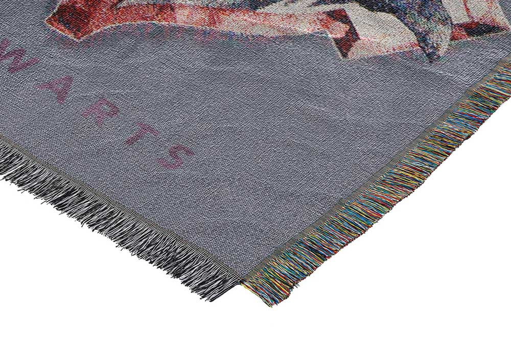 Harry Potter Houses Together Woven Tapestry Throw Blanket