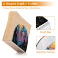 thumbnail image 5 of Yayeee Napkin Holder for Table Set of 2 Kitchen Paper Tissue Organization, Psychedelic Jellyfish, 5 of 8