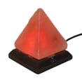 thumbnail image 1 of Lámpara De Sal Del Himalaya, Exquisita Lámpara De Sal De Cristal Piramidal USB Tallada A Mano Para Decoración Del Hogar, 1 of 7