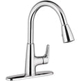 thumbnail image 2 of American Standard 7074300.002 Robinet de Cuisine à Poignée Unique avec Pulvérisateur Rétractable, Chrome Poli, 2 of 5