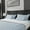 Blossom Blue, variant on Salt Earth Twin XL 3 Piece Sheet Set 100% Cotton with 16 Inch Deep Pockets Easy Fit Sateen Weave Luxury Sheets & Pillowcases Extra Soft Breathable & Wrinkle Free - Gravel