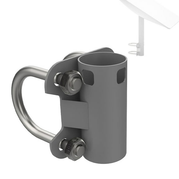 Pole Bracket,Steel Pole Stand Antenna Rvs Etc. Mount 30-50mm Universal Stand Dish V2 Stainless Steel Pole Universal Mount V2 Antenna Rvs Mount Stainless Steel Buzhi Pole Mount Huiop Grey