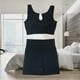 thumbnail image 5 of 2pcs Set Yoga Bra Shorts Nylon Women Crop Top Legging (L U Shape Black) Ndcxsfigh Para Estrenar, 5 of 6