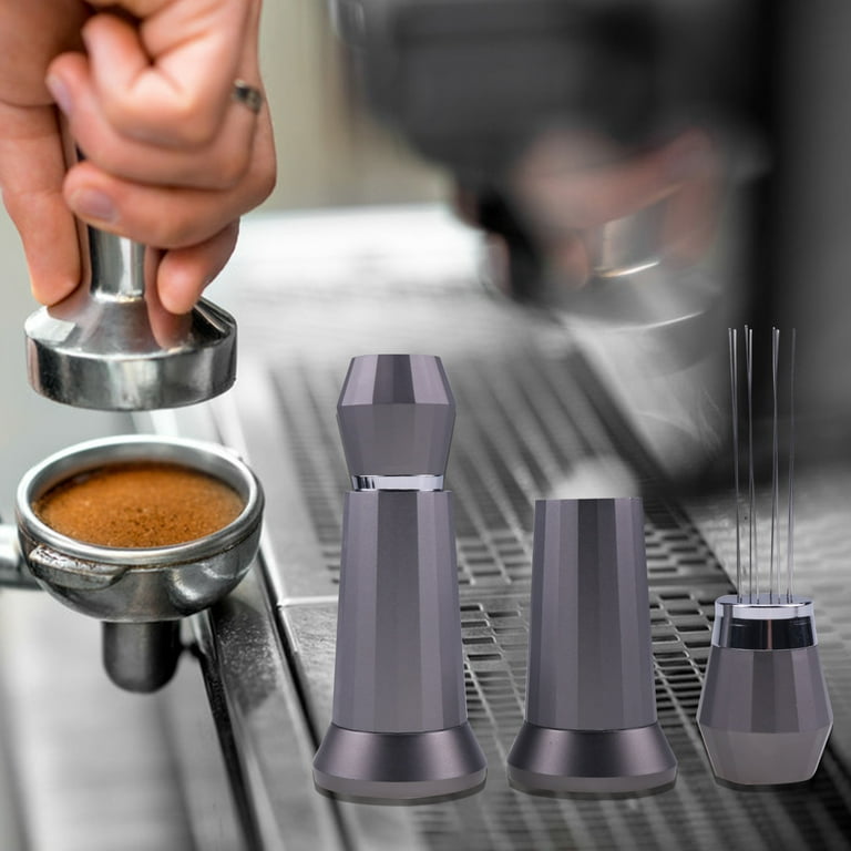 XDENGP WDT Espresso Coffee Stirrer Needle Distribution Tool, Barista Weiss  Distribution Tool Accessories Set, OCD Espresso Distributor Whisk Tamper