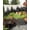 LightGray Linen, variant on Outdoor Sun Shade Sail 14'x18', Mist Forest Patio Beach Shade Canopy Cloth Waterproof, Beige Farmhouse Vintage Nature Scenery TearResistant & UV Protection Sun Sail for Backyard Garden Deck