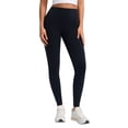thumbnail image 2 of KANG Fashion Women's Seamless High Waist Yoga Pants Tummy Control Butt Lifting Design 9 Inch Cropped Length Non See Through Stretchy Fitness Leggings For Pilates Running And Workout Black 4, 2 of 8
