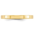 thumbnail image 2 of 10k Yellow Gold 2.5mm Lightweight Flat Wedding Band Size 4.5 1FLL025, 2 of 4