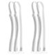 thumbnail image 1 of 2 Pairs Women Bra Straps Glitter Elastic Adjustable Underwear Removable Sparkling Strap Replacement Shoulder Straps For Bra Lingerie Strapless Dress, 1 of 4