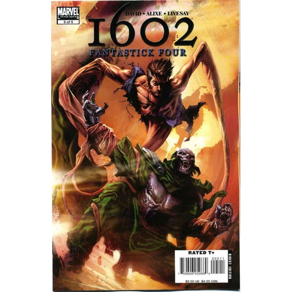 Marvel 1602: Fantastick Four #5 VF ; Marvel Comic Book