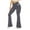 Dark Gray, variant on Women's High Waisted Flare Yoga Pants Bootcut Stretch Workout Pants with Pockets