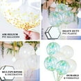 thumbnail image 4 of Efavormart 2 Pack  20" Green Confetti Vine Air Helium PVC Deco Bubble Balloons  Create Amazing Decoration for Birthday, Indoor or Outdoor event, Wedding, and Event Decoration, 4 of 11