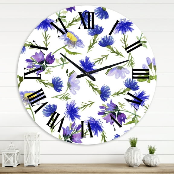 Designart 1 in Traditional Wall Clock