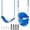 Blue, variant on KINSPORY Toddler & Child Swing Seat, Heavy-Duty High Back Fully Assembled, Iron Chain Eva Swing for Indoor/Outdoor, Hanging Tree Straps(Green)