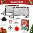 thumbnail image 2 of Juego de Porterías de Fútbol VAVOSPORT Navideñas para Niños 1,2 m x 0,9 m 2 Unidades, 2 of 9